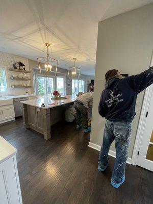 Cabinetry installation