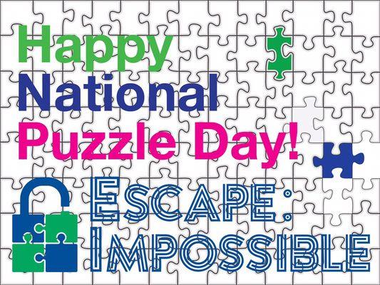 We love puzzles and what better way to celebrate than with a National Puzzle Day!