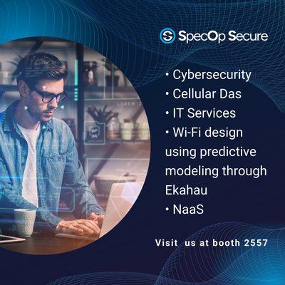 The future of network security is here at Cedia 2024! Visit Booth 2557 and dive into the world of CyberSecurity with SpecOp Secure.