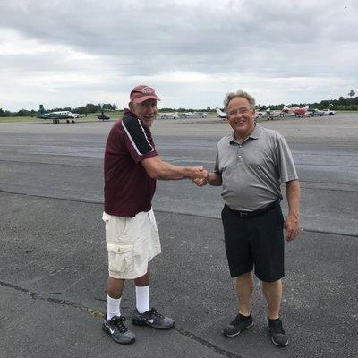 Congratulations David Sharpe on your Private Pilot License!