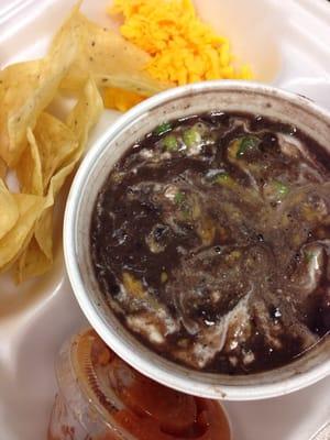 Black bean soup