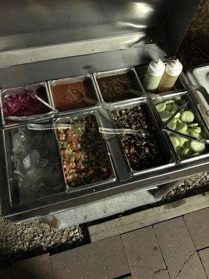 Salsa bar