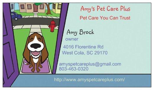 Amy's Pet Care Plus