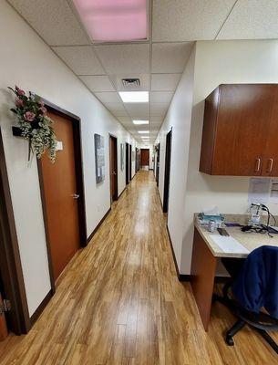 Hall Leading to Examination Rooms