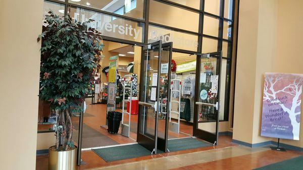 Bookstore Entrance at UW-Parkside