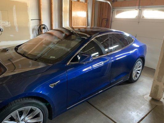 Nice tint in the Model S