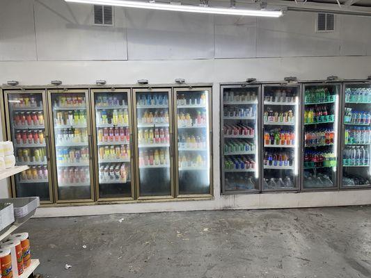 Refrigerated Drink options