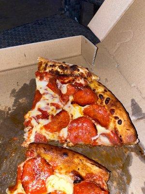 Pepperoni pizza. Favorite in LA