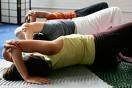 During a group class you are often lying down. Many of the lessons aim to increase your awareness of your back.