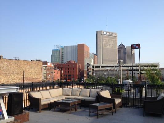 Rooftop patio