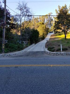 Driveway by Crum Construction