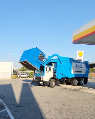 Commercial trash service available