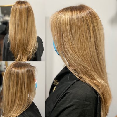 Blonde balayage