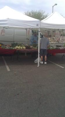 Fruit and veggie vendor