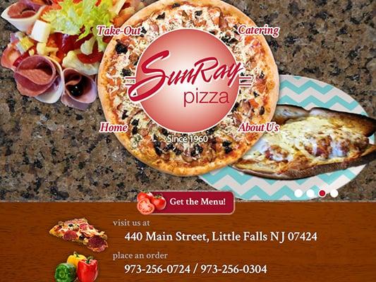 Sun-Ray Pizza Website