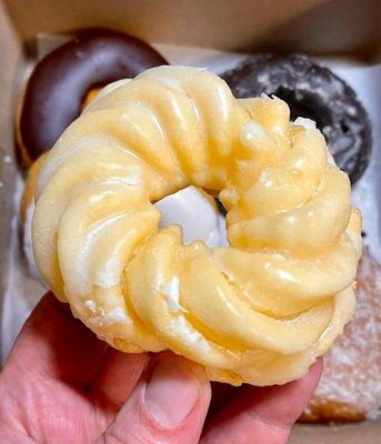 French cruller - very fancy and sophisticated