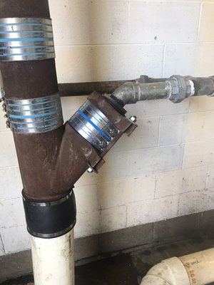 2 inch water line repair