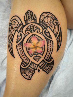 Polynesian inspired turtle