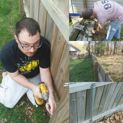 I recruit friends for rental properties to keep cost low. Mending Fences.