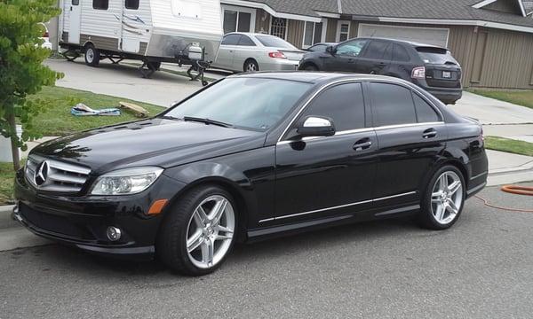 Huntington Beach: Hitting a clean detail on this 05' Mercedes Benz