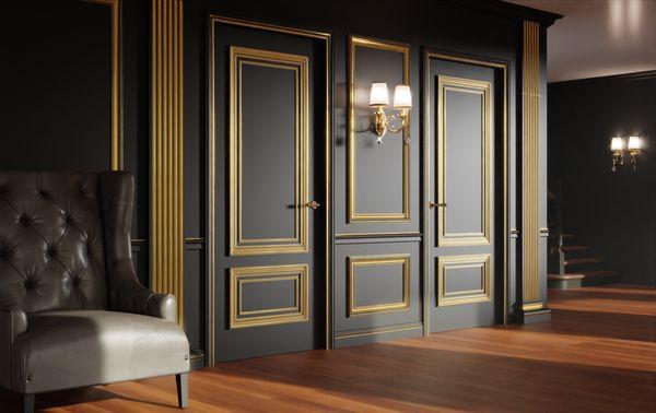 PALLADIO BLACK AND GOLD