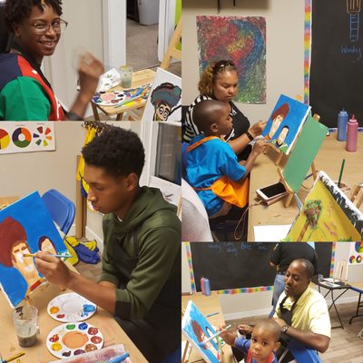 Family Paint Night!