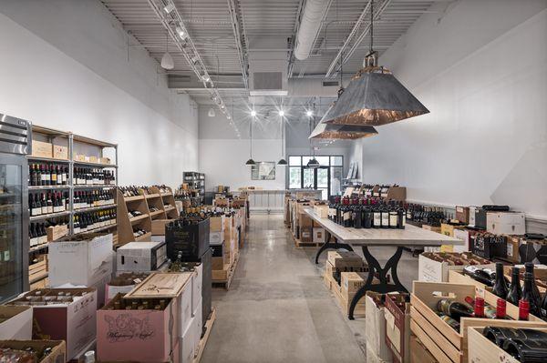 Three60 Wine store interior