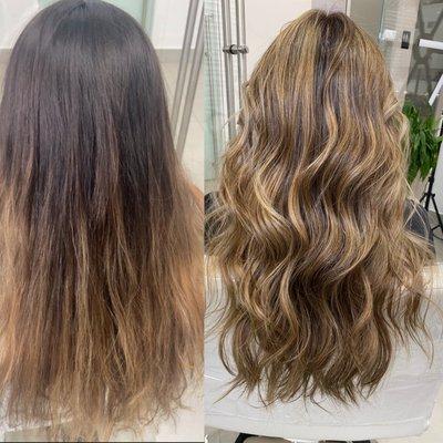 Caramel Balayage