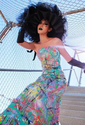 "The Painted Lady" Collection 
Model: Victoria Acosta
Photographer: King Rickee of PerfectPublicRelations of El Paso