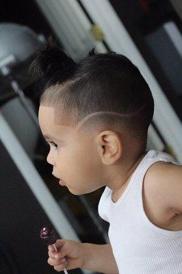 We specialize in kids cut..