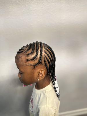 Kids cornrow