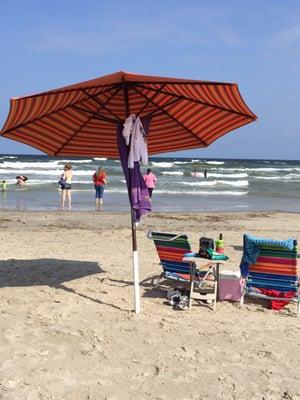 Beautiful day at Sandfest!