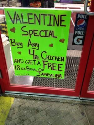 excellent place to take your sweetheart for Valentines Day!! lol