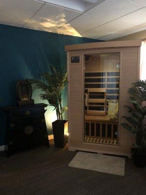 Infrared sauna #detox #relax #painrelief #weightloss #detoxification First session with any treatment is FREE