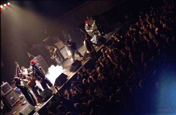 with Lordz of Brooklyn at The Roseland Ballroom (NYC) Halloween 2003 opening for Cypress Hill