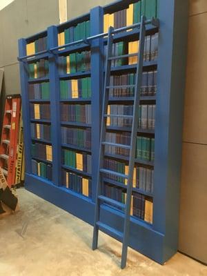 book shelve prop