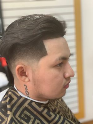 ADULTS LOW BALD FADE W/ SHARP RAVOR SHAPE UP