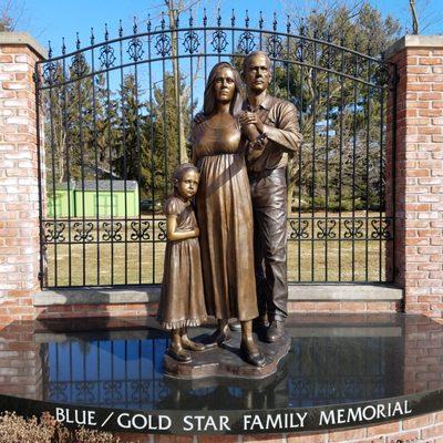 part of "Blue / Gold Star Family Memorial" by Benjamin Victor 2015