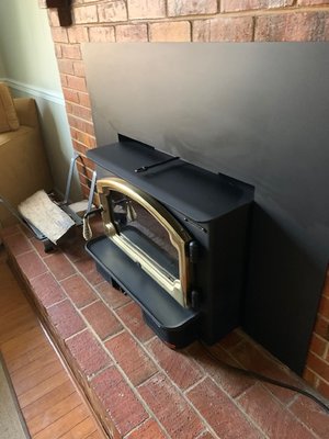 Wood Stove Installation in Leesburg, VA.