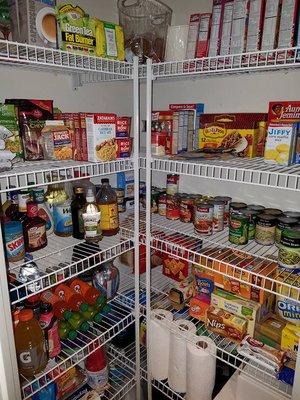 Finished Pantry Organization