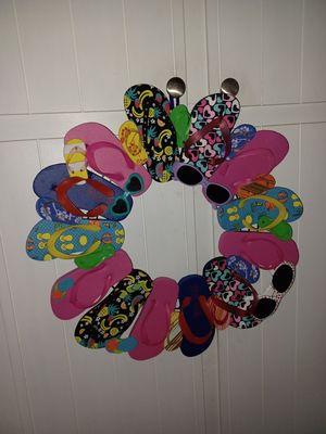 Flip flops and sunglasses wreath 9.99