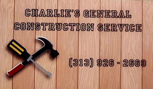 Charle's General Construction Service