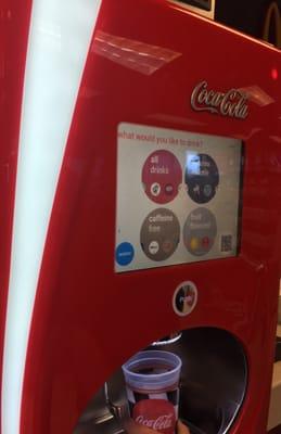 Yes! All sorts of options for your fountain drink.