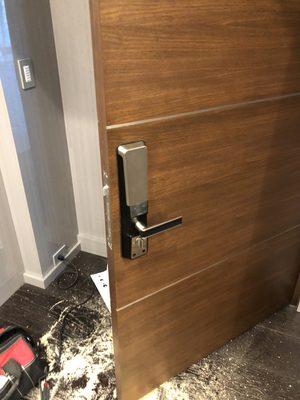 High security lock change bel air