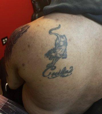 Original back tattoo