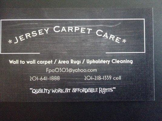 Jersey Carpet Care