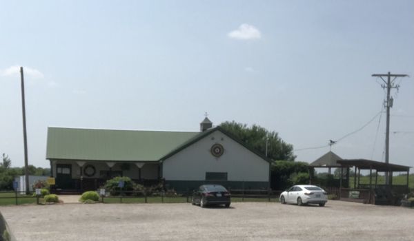 Exterior. Would've loved to check out the grounds but the heat & humidity were too much