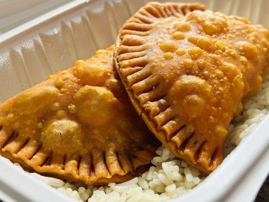 Empanadas & Rice