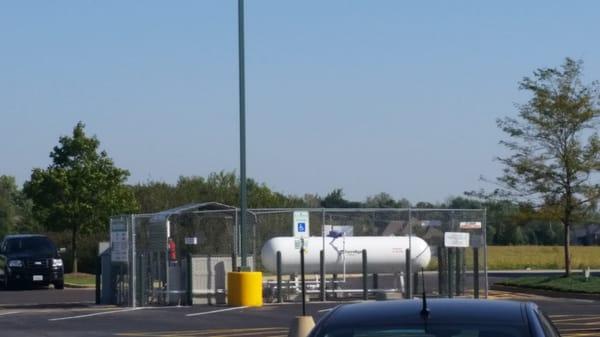 Propane filling station