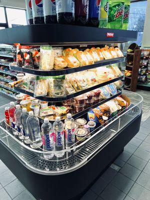 Grab n' Go food including deli sandwiches made in our kitchen.